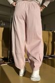 Gaberdine Shelby Barrel Pant Rose